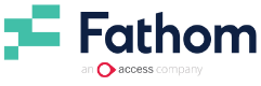 Fathom an Access Company logo