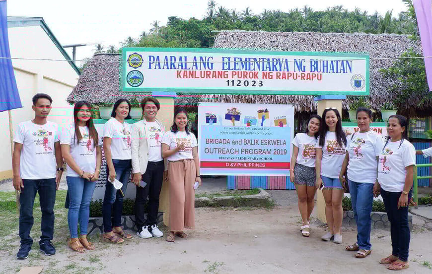 DV Phils team Charity Drive Albay
