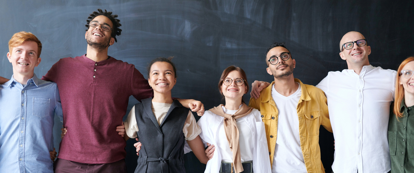 A group of employees who are thinking of strategies to attract and retain talents.