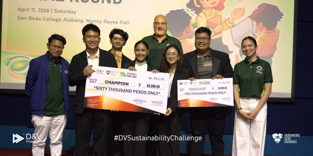 Image for post titled: D&V Philippines Concludes First Nationwide Accounting-centered Sustainability Challenge