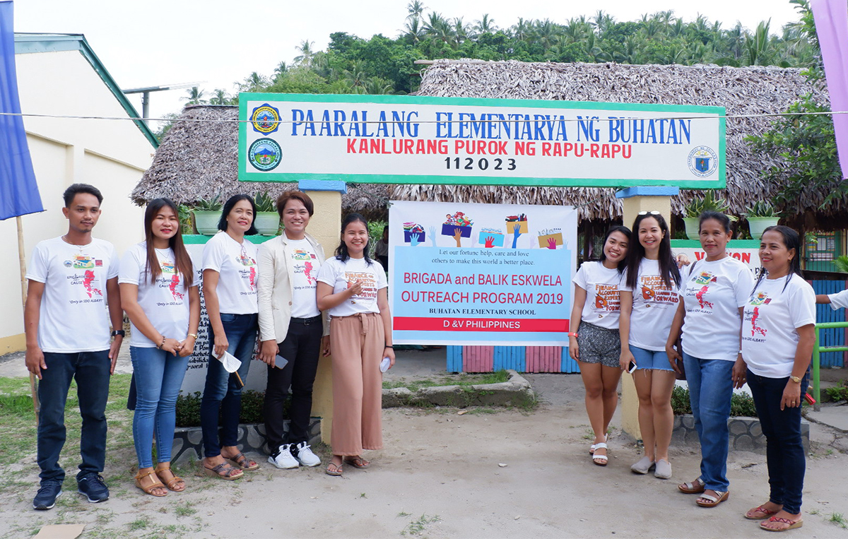DV Phils team Charity Drive Albay