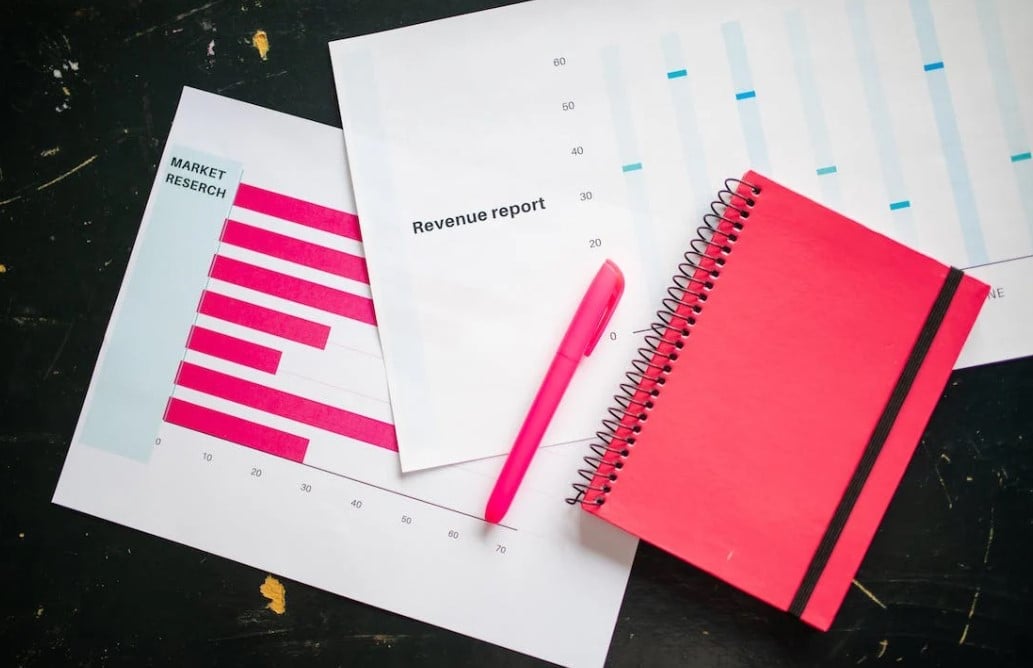 A report showing your revenue increasing after applying fund management businesses processes.