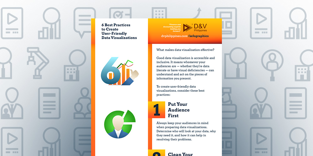 Featured Image for post title: 6 Best Practices to Create User-Friendly Data Visualizations