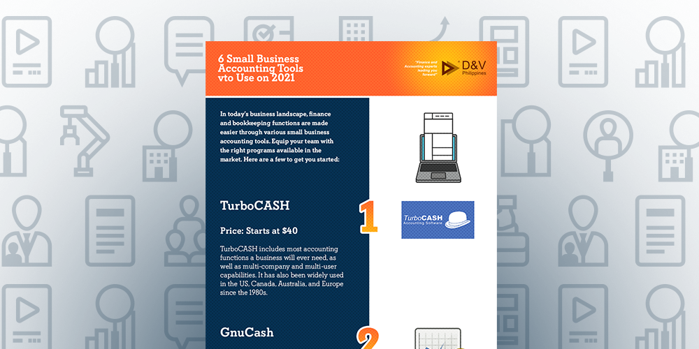 Featured Image for post title: 6 Small Business Accounting Tools to Use on 2021