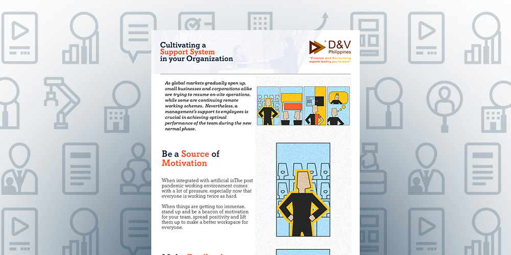Featured Image for post title: Cultivating A Support System in Your Organization