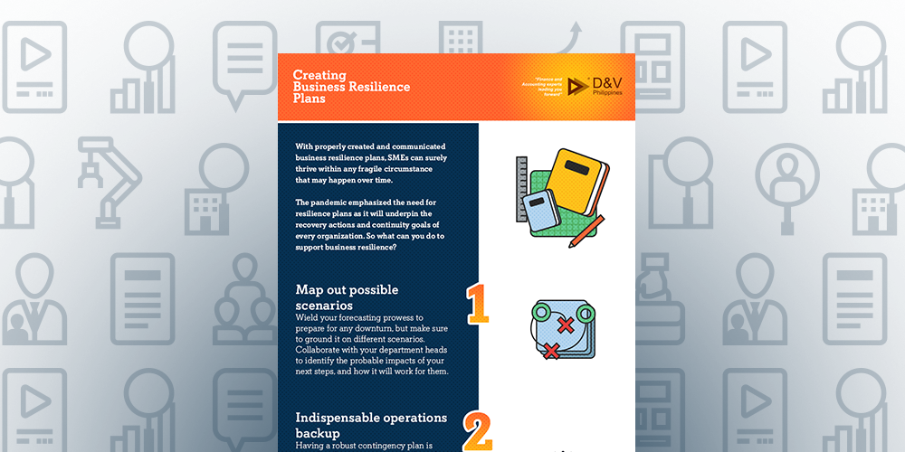 Featured Image for post title: Creating Business Resilience Plans