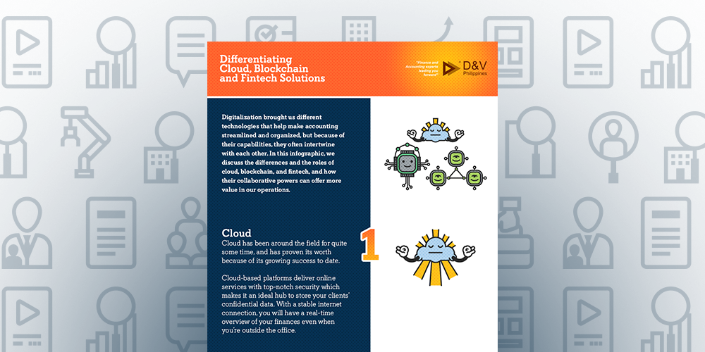 Featured Image for post title: Differentiating Cloud, Blockchain and Fintech Solutions
