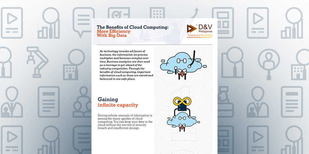 Featured Image for post title: The Benefits of Cloud Computing: More Efficiency With Big Data