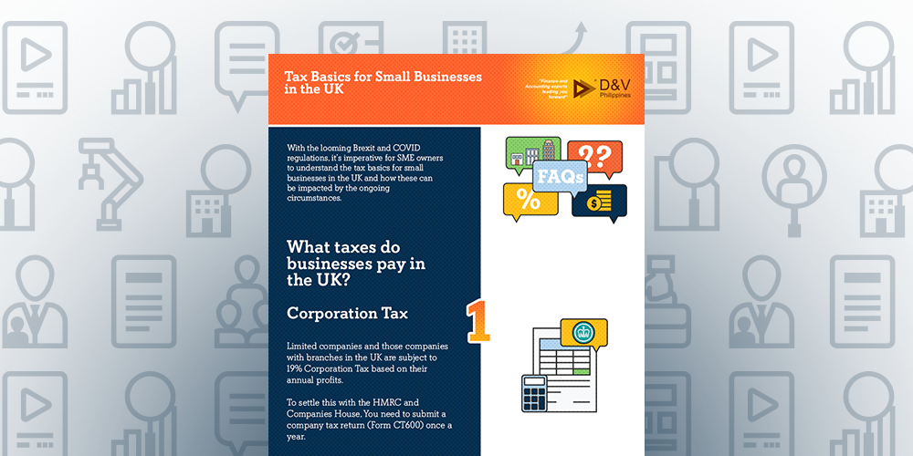 Featured Image for post title: Tax Basics for Small Businesses in the UK