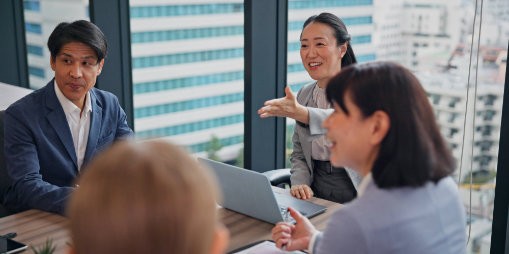 A CFO discussing their accounting department's finance transformation roadmap