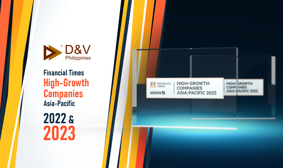 D&V Philippines recognized among the 2023 Financial Times High-Growth Companies