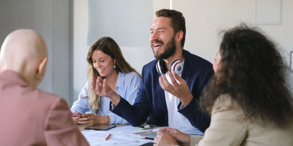 Organizational change management is crucial for the successful implementation and adoption of change. Key decision-makers should strategize effective ways for it and relay its importance to their team members, as this photo shows.