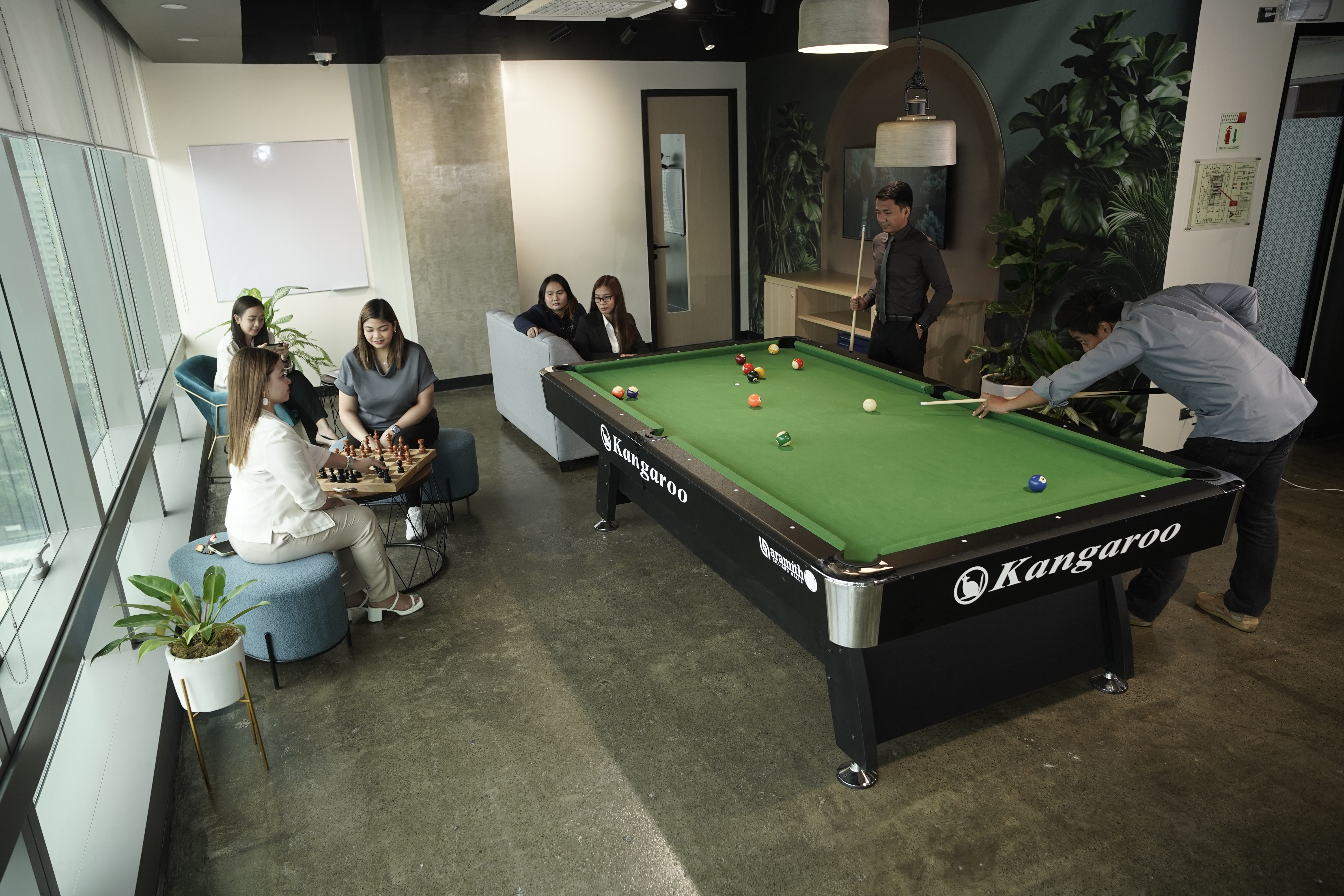 a healthy work environment at D&V Philippines