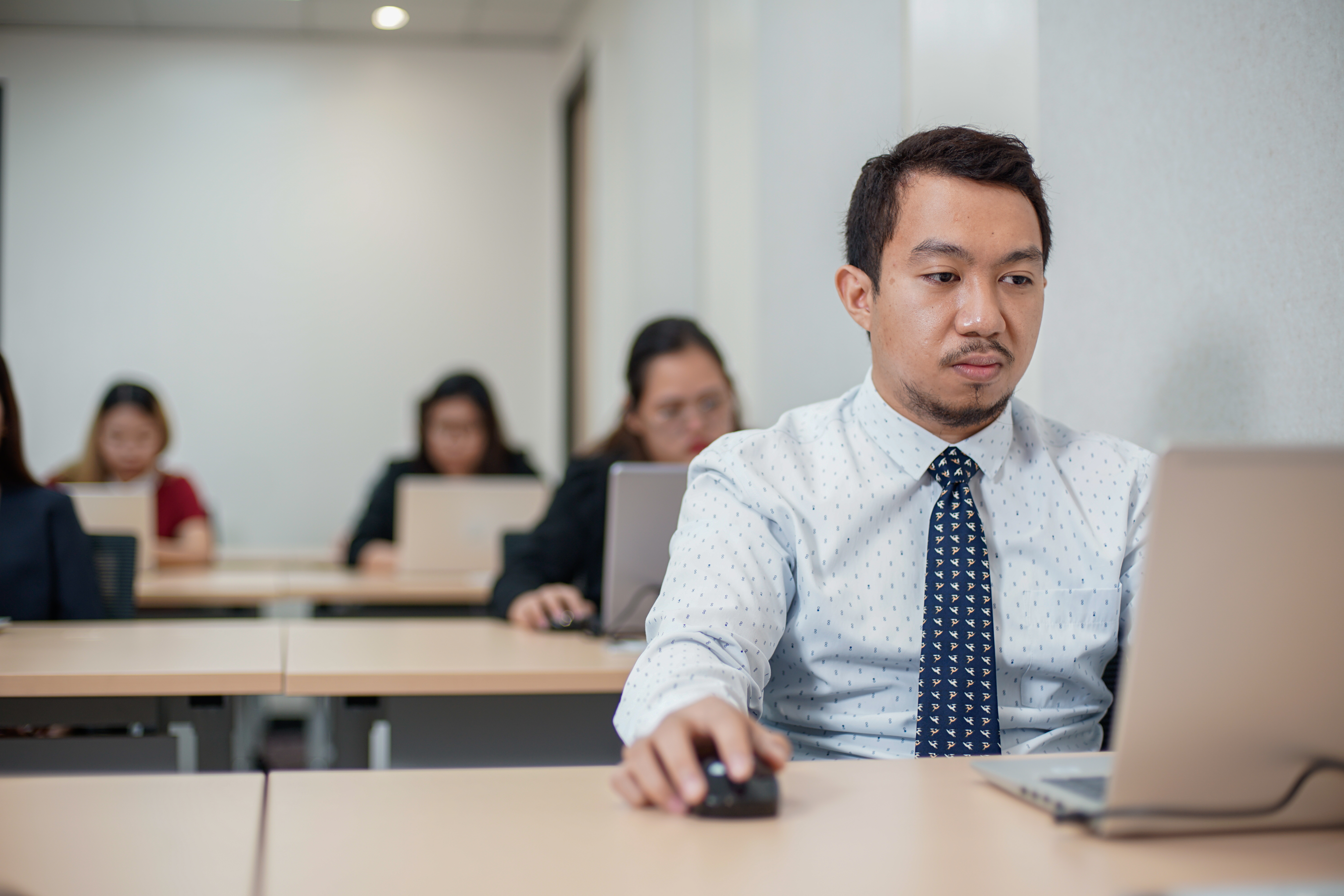 An accountant looking into the 2024 IFRS Updates and Changes
