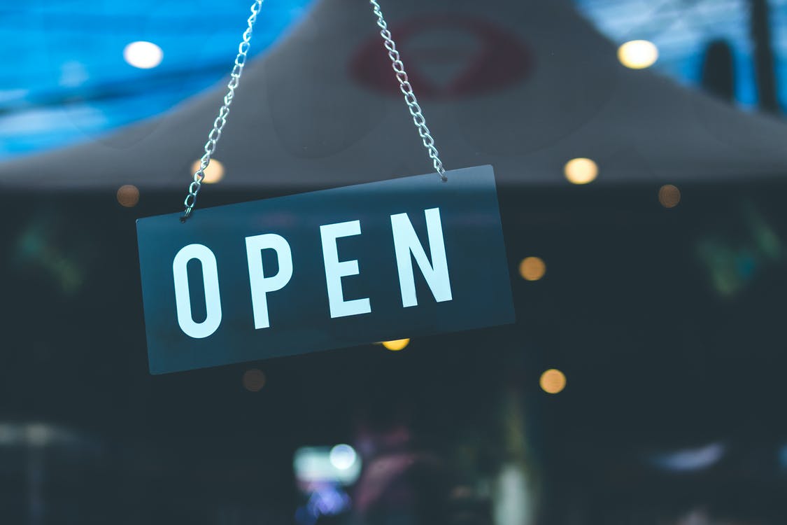 open store after registering e-commerce business 