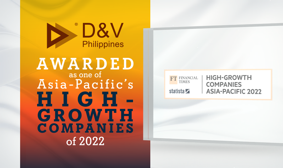 D&V Philippines ranks in 2022 FT High Growth Companies
